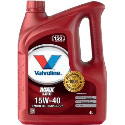 Valvoline Maxlife 15W-40 4 l