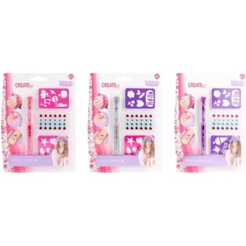 Kensho Create It! Комплект бляскави гел-химикалки за татуировки - различни видове (884204)
