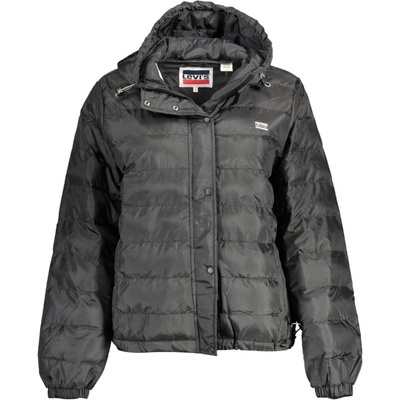 LEVI'S Perfektná Dámska Bunda Čierna