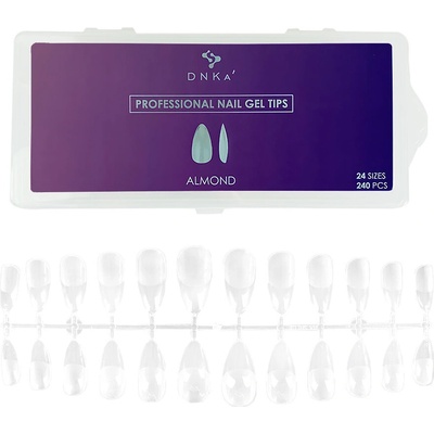 DNKa Гел типсове DNKa БАДЕМ 240 бр (NGTADNKA)