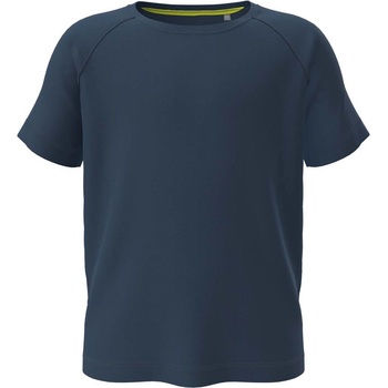 Stedman mesh raglan st8570 / Детска спортна риза с реглан - тъмносиня (st8570navxs)