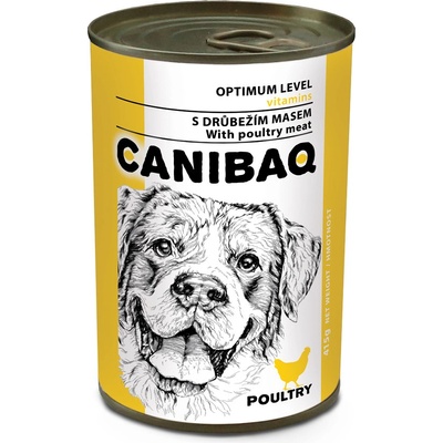 Canibaq Classic hydinová 415 g