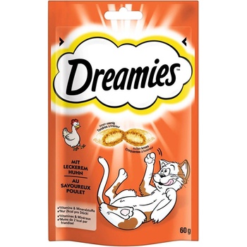 Dreamies snack pre mačky kura 60 g