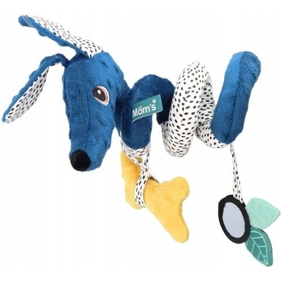 Hencz Toys spiralka do kočíka Jamiś modrá