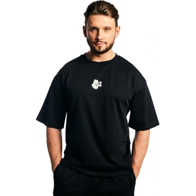 Pánske tričko GymBeam Boxy Shaker Black XL