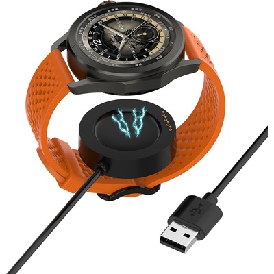 Techsuit - Безжичен кабел за зареждане на SmartWatch (TXC9) - за Xiaomi Watch S4 Sport, USB - Черен