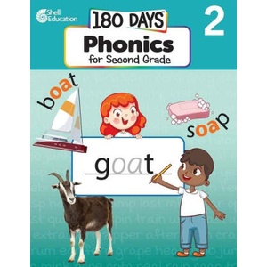 180 Days(tm) Phonics for Second Grade (ISBN: 9781087662572)