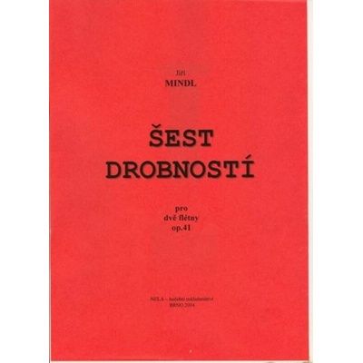 NELA Šest drobností pro 2 flétny op. 41