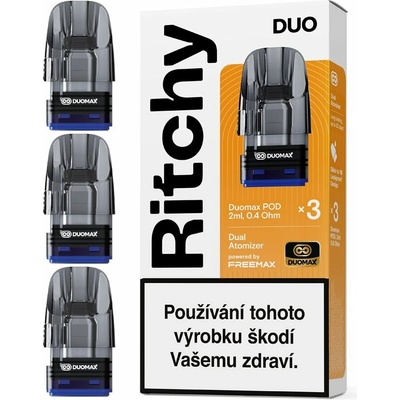 Ritchy DUO DUOMAX Pod Cartridge 0,4 Ohm 3ks