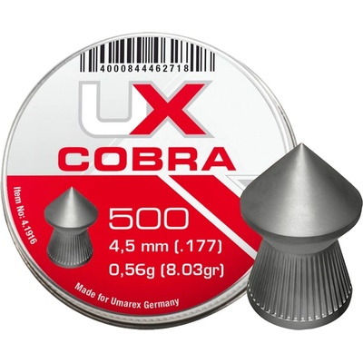 Diabolky UX Cobra 4,5 mm 500 ks