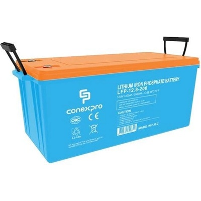 Conexpro LiFePO4 12,8V 200Ah M8 IP65