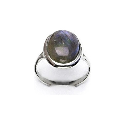 Čištín Stříbrný přírodní labradorit 16 x T 1455