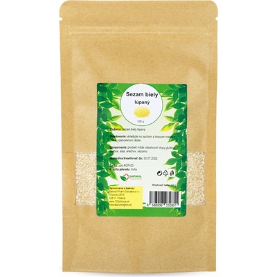 Natural Pharm Sezam biely lúpaný 100 g
