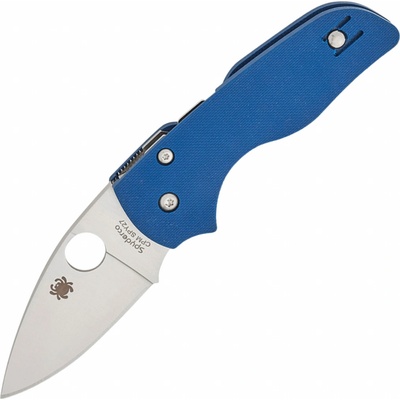 Spyderco LIL' NATIVE COBALT BLUE G-10 CPM SPY27 PLAINEDGE C230GPCBL