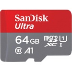 SanDisk microSDXC Ultra 64Gb CL10/UHS-1/U1 (SDSQUAB-064G-GN6MN)