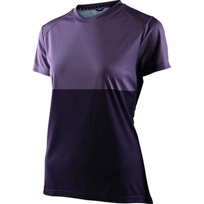 Troy Lee Designs WOMENS LILIUM SS BLOCK ORCHID/PURPLE