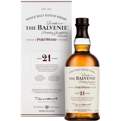 Balvenie Port Wood 21y 40% 0,7 l (kazeta)