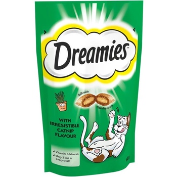 Dreamies лакомства с котешка мента 60 г