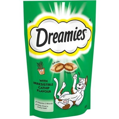 Dreamies лакомства с котешка мента 60 г