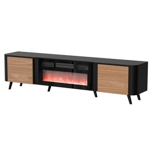 Cama meble Cama Volare RTV шкаф 200 x 39 x 49 см черно/орех + камина (10165467)