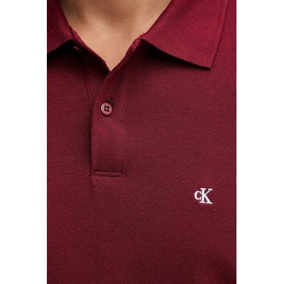 Calvin Klein Jeans Памучна тениска с яка Calvin Klein Jeans (LV040EM269)