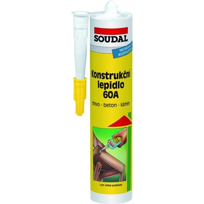 SOUDAL 60A konštrukčné lepidlo 310g