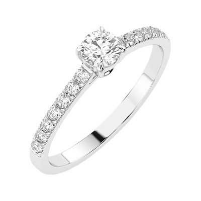 Cara Diamanti Пръстен от бяло злато с диаманти Cara Diamanti K101-10094W (K101-10094W)