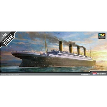 Academy Model Kit loď 14215 The Star liner TITANIC MCP bílá 1:400