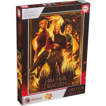 Educa Пъзел Educa от 1000 части - Домът на Дракона (EDU19574)