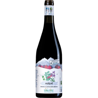 Vola Vole Maiella National Park Merlot červené 13% 0,75 l (čistá fľaša)