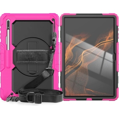 Vsetkonamobil 55254 SOLID 360 Odolný kryt pre Samsung Galaxy Tab S8 Ultra ružový