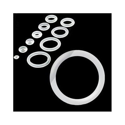 Šperky4U Piercingnáhradní průhledná gumička na plug ND01021-C-015