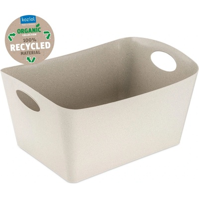 Koziol Úložný box Boxxx L Organic béžová 15 l 31 x 48 x 23,7 cm