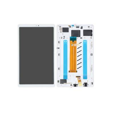 Originál LCD + Dotyková vrstva Samsung Galaxy Tab A7 Lite LTE SM-T225 stříbrno- bílá (GH81-20633A)