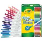 Crayola Crayola: Комплект тънки и дебели маркери с четка - 50 бр
