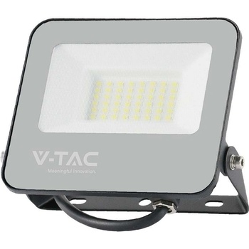 V-TAC 30W LED Прожектор 6500K Черно Тяло Сиво Стъкло 160lm/W 5год. Гаранция - 23693 (23693)