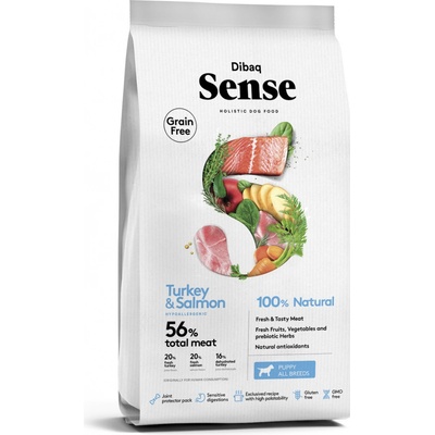 Sense Fresh Puppy Salmon & Turkey 12 kg