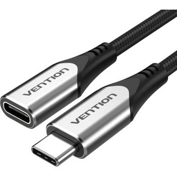 Vention USB-C 3.1/M - USB-C 3.1/F, 1 м, (удължител, плат), кабел
