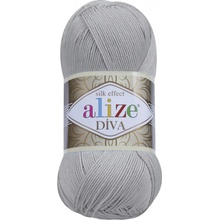 Příze Alize Diva 355 - šedá