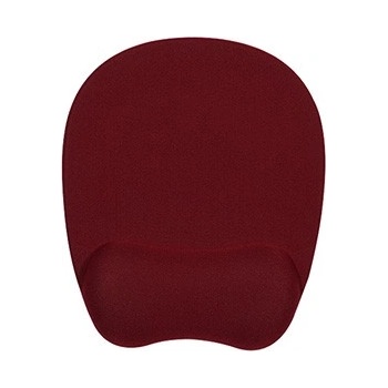 Powerton ERGO CALMA Podložka pod myš z paměťově pěny, vínově červená (WPEPE6-R)