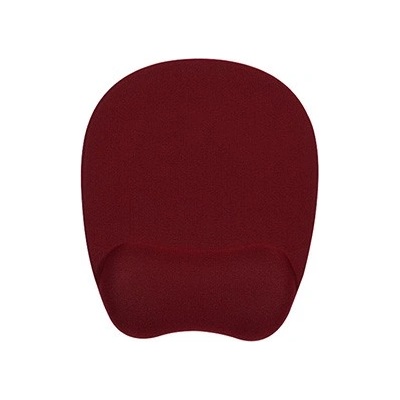 Powerton ERGO CALMA Podložka pod myš z paměťově pěny, vínově červená (WPEPE6-R)