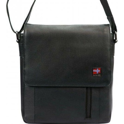 Nordee pánské Crossbody MSD-02 GM11 NAPPA černá