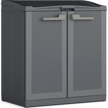Keter Plastová recyklační skříň MOBY Compact Store set 3 x 110 L