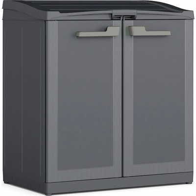 Keter Plastová recyklační skříň MOBY Compact Store set 3 x 110 L