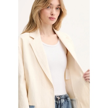 Moschino Jeans Сако Moschino Jeans в бежово с едно копче 0508 3717 (0508.3717)