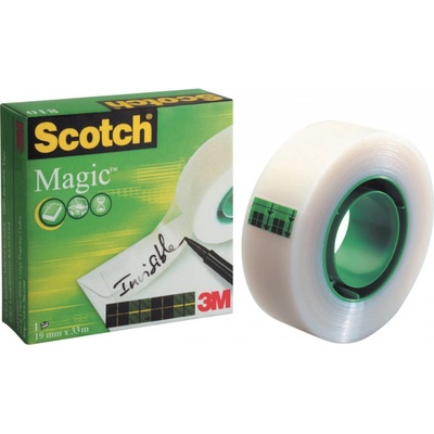 3M Scotch Ekologická lepiaca páska Magic Tape 19 mm x 33 m transparentný
