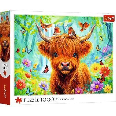 Trefl škótska krava 1000 dielov