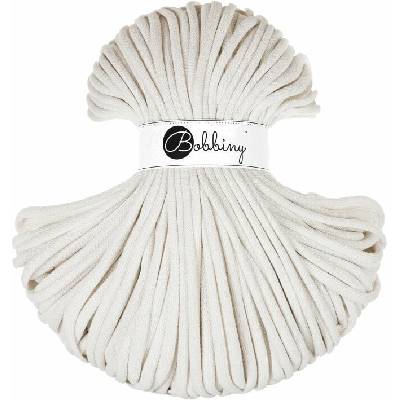 Bobbiny Jumbo 9 mm 100 m Off White Šňůra