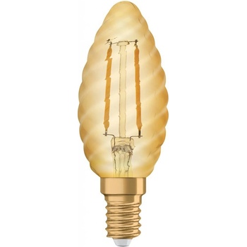 Osram LED žiarovka E14 BW35 2,5W 22W 220lm 2400K Warm 300° Filament Vintage 1906