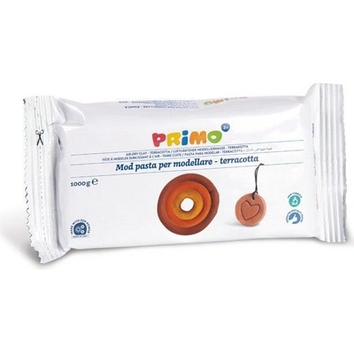 Primo Modelovací hmota samotvrdnoucí 1 kg hnědá